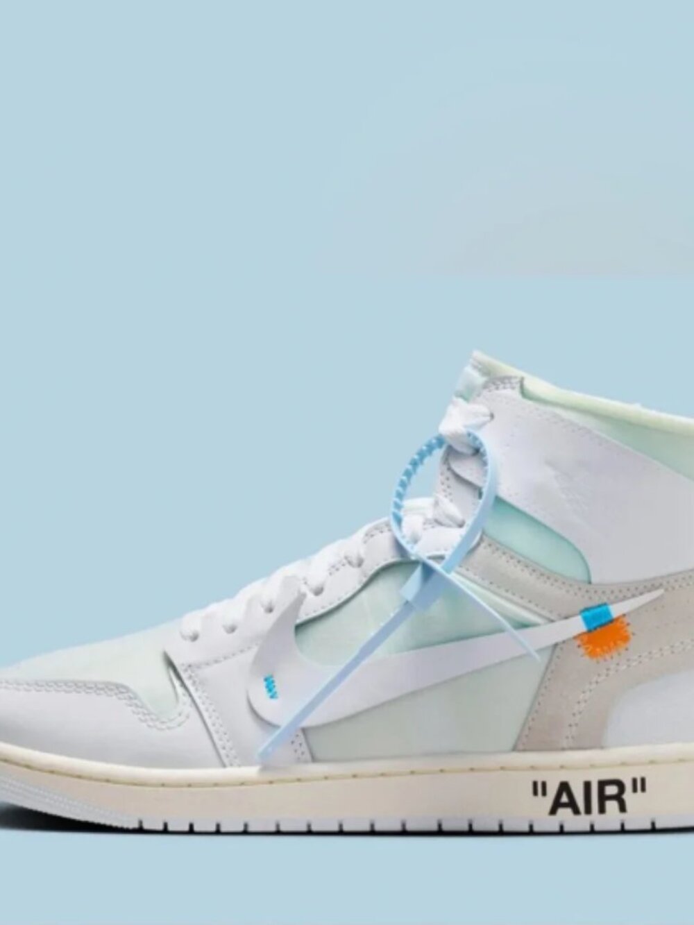 Air Jordan 1 Retro High OG SP Alaska x Virgil Abloh Archive White